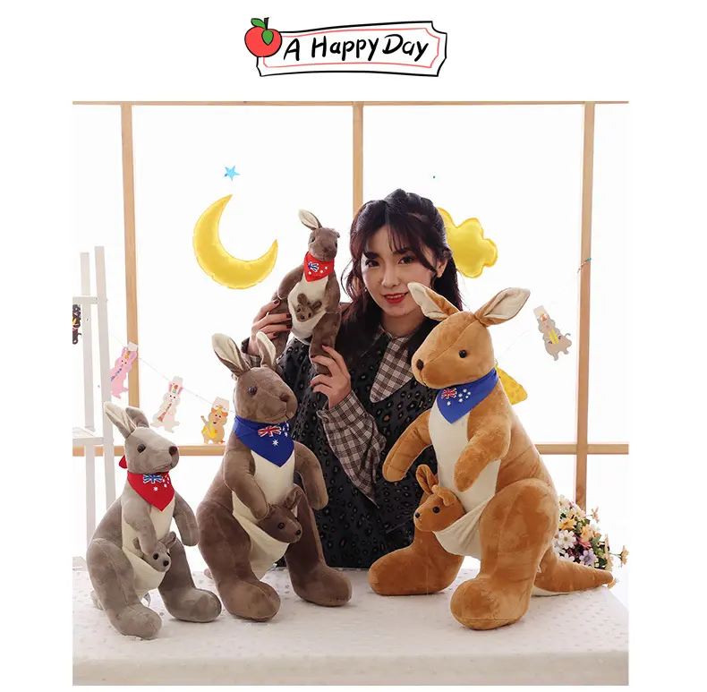 kangaroo plush toy
