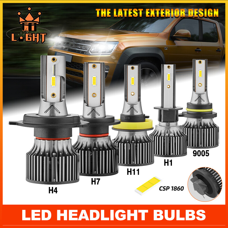 Đèn pha led bóng đèn h1 h4 h7 bóng đèn led mini đèn led bóng đèn h8 h9 h11 h16 hb3 9005 hb4 9006 đèn led xe máy h4 6500k 12v đèn sương mù