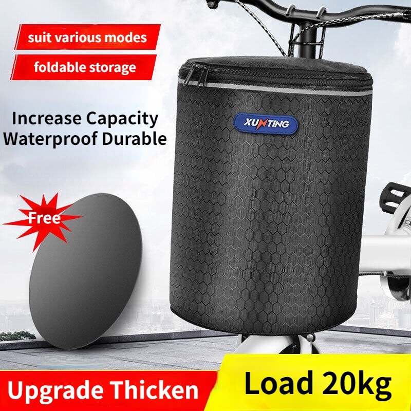 Giỏ xe đạp giỏ trước xe đạp điện giỏ trước túi treo thông dụng gấp giỏ xe đạp mountain giỏ xe đạp