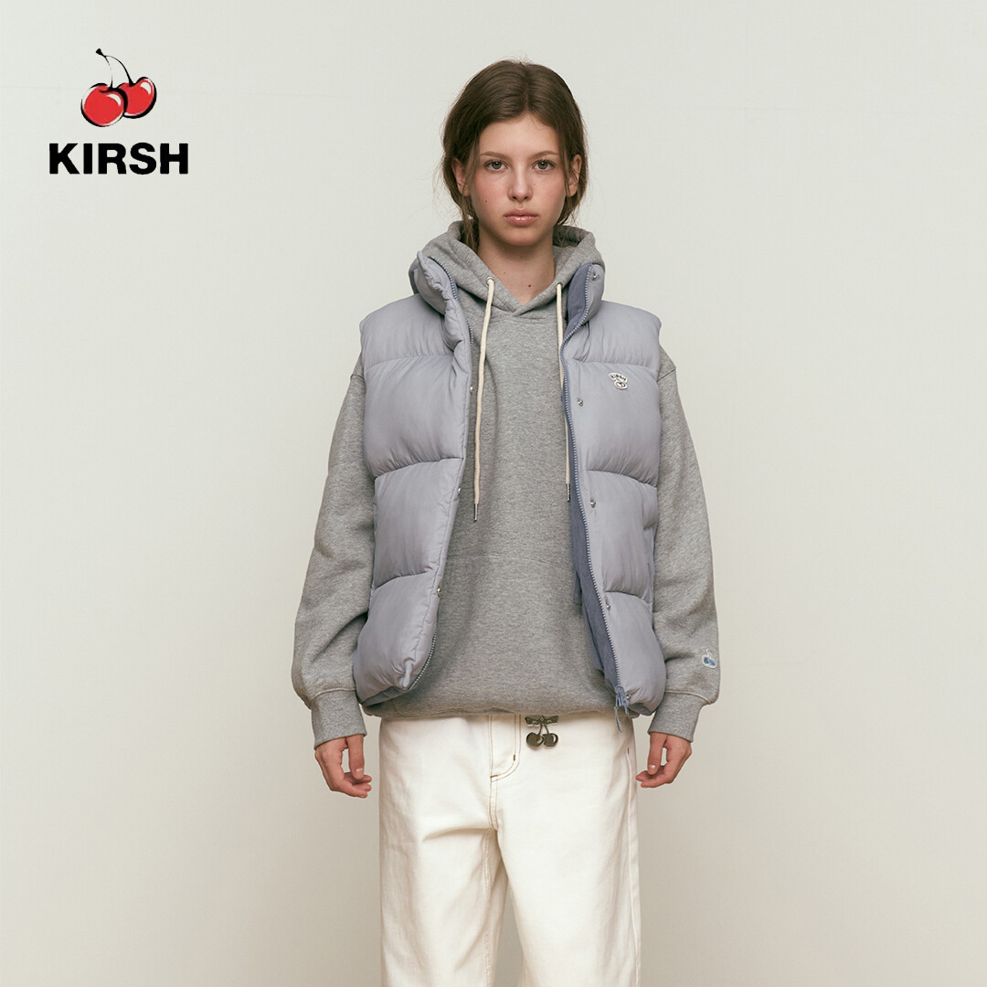 [KIRSH] CHERRY REVERSIBLE PADDING VEST | 24AW ราคา 2,483 บาท*ส่งฟรี