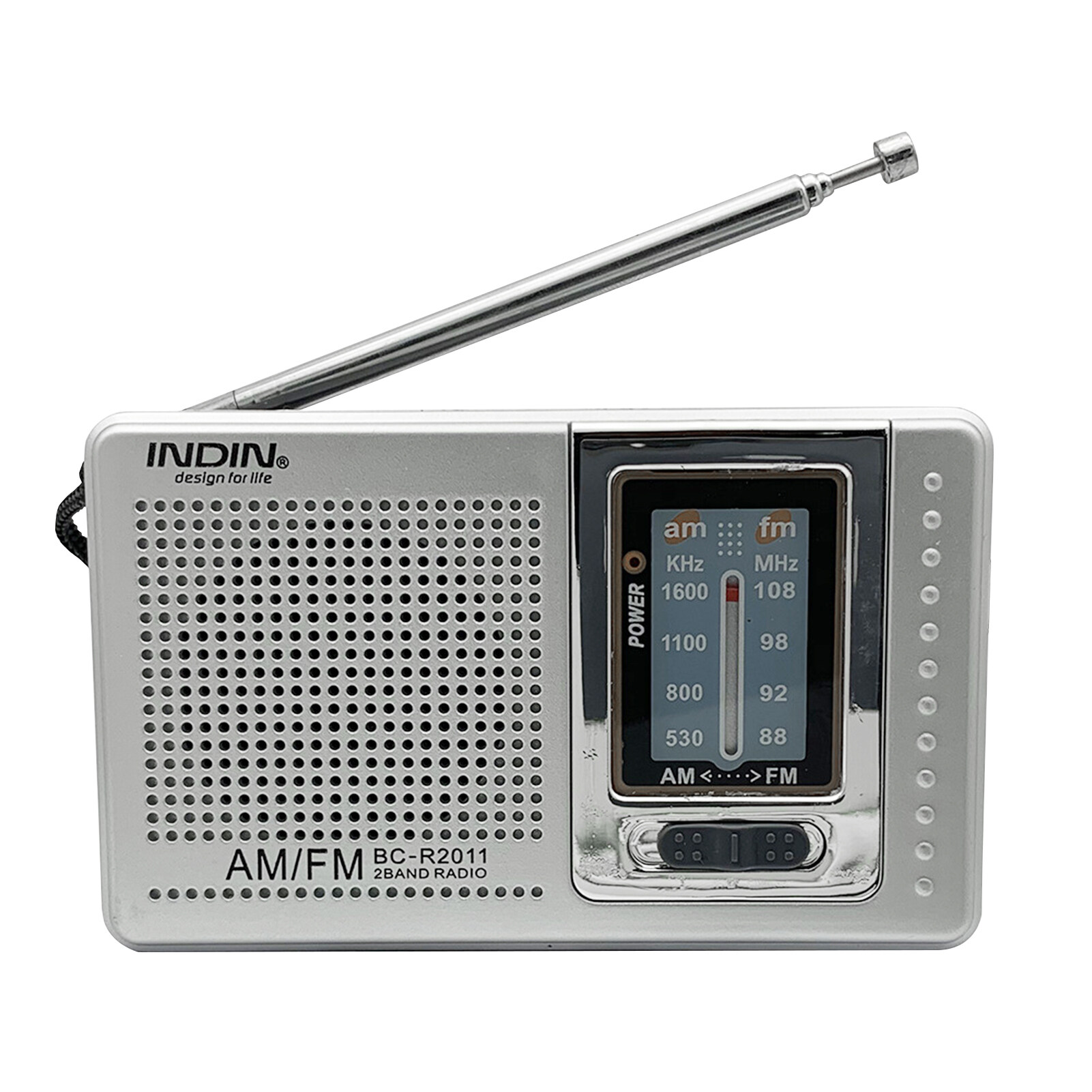 BC-R2011 Thu FM Thế Giới Ăng-ten Thu Gọn Thu Sóng Lớn Dễ Mang Theo Radio AM  FM Bỏ Túi Mini Để Giải Trí Radio Di Động Cao Cấp đài radio cho người