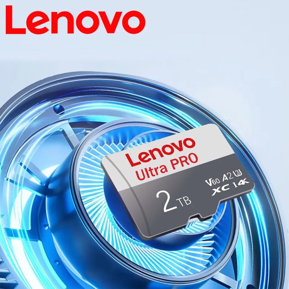Lenovo 2TB 1TB SD Card Micro TF 128GB High Speed Storage Card V60 Mini SD Card UHS-1 Nintendo Switch PC TF Flash Card ราคา 159 บาท*ส่งฟรี