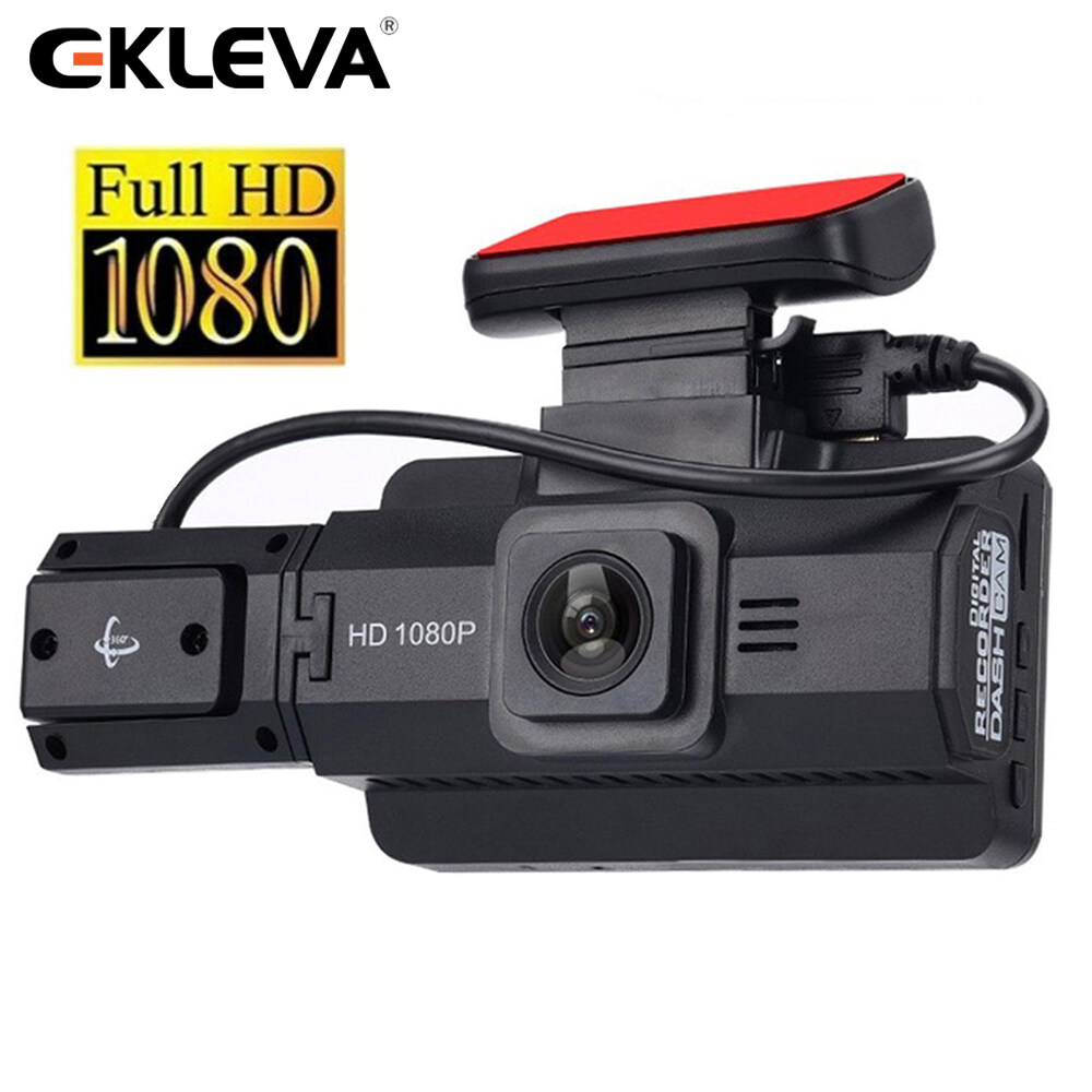 Ekleva Camera DVR ô tô 3 Inch HD 1080P Dash Cam 170 ° Góc Rộng nhìn trong đêm Camera ô tô Cách ghi lặp lại máy quay video Với G-Cảm Biến