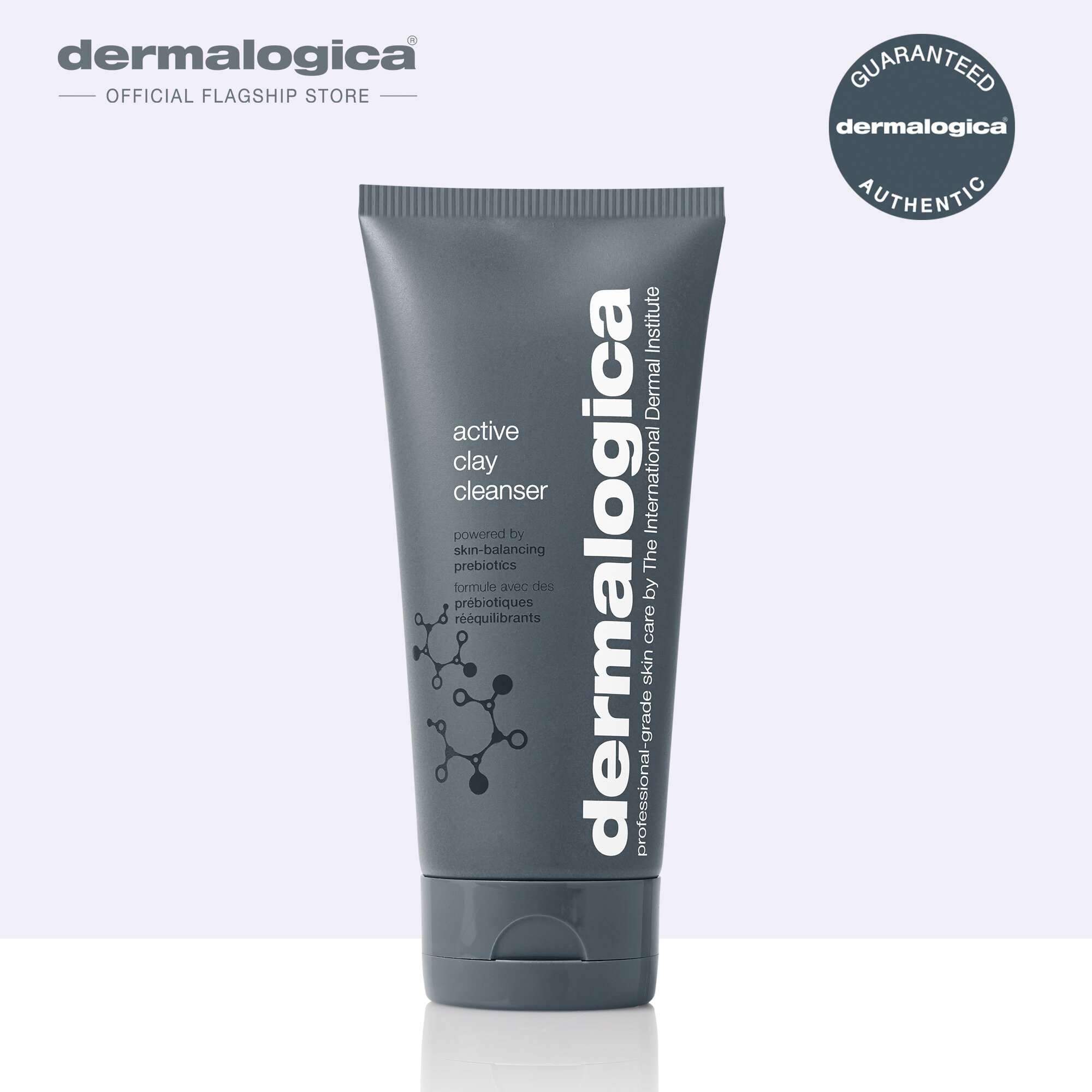 Gambar dermalogica active clay cleanser, purifying prebiotic clay face wash