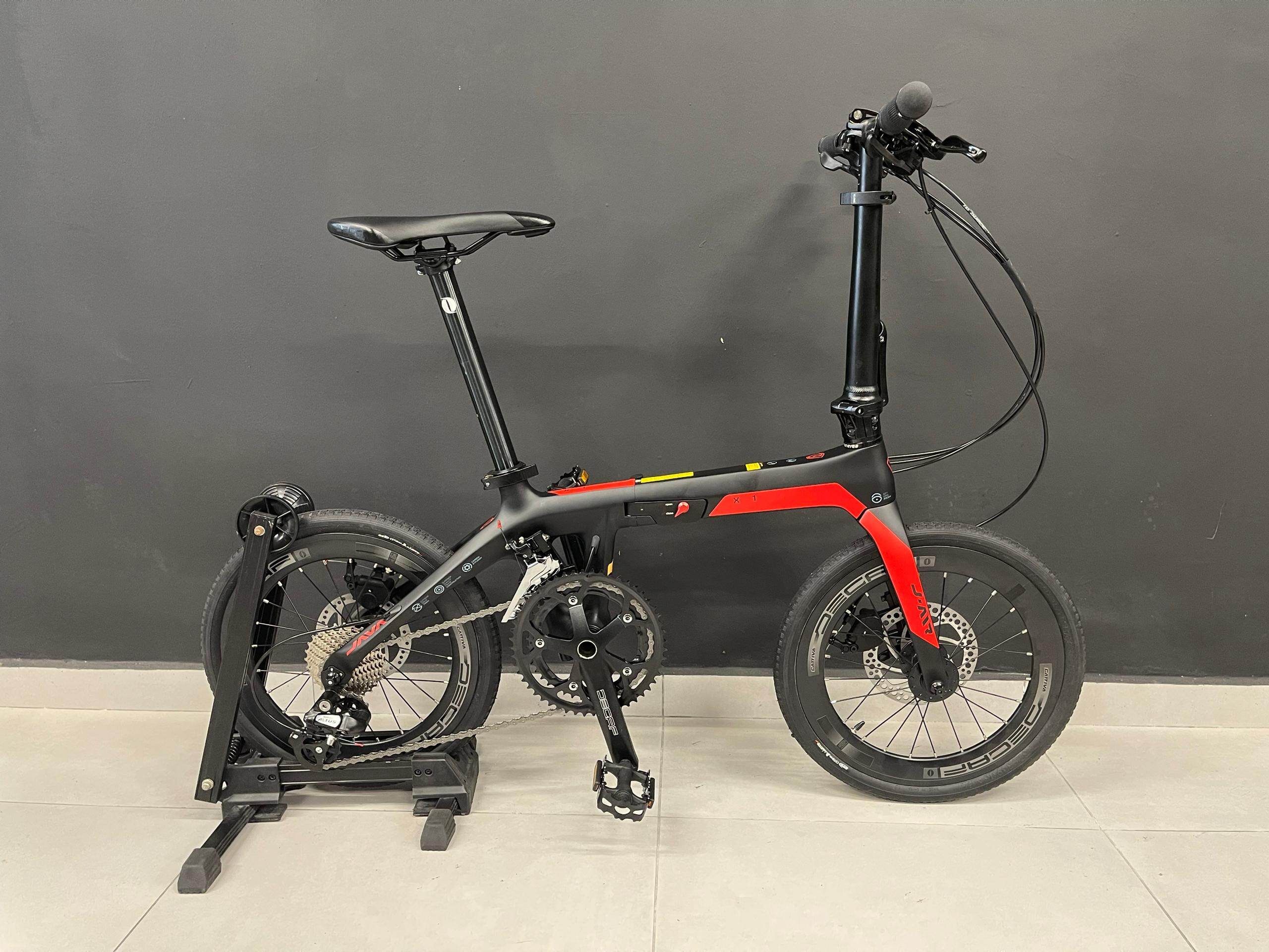 Cromoly Folding Java Ira Folding Bike JAVA TT451 18 SPEED FOLDING