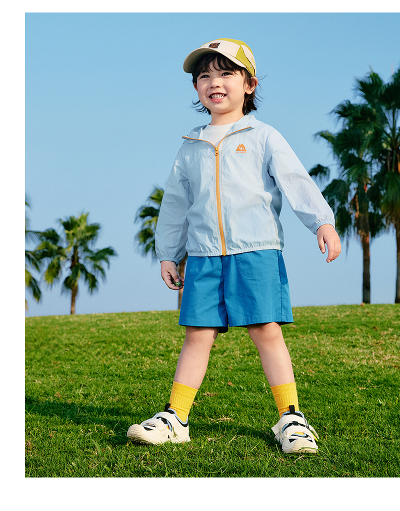 balabala Children Clothing Boy Girl 2025 Summer Thin Coolskin Cool Coat · v2