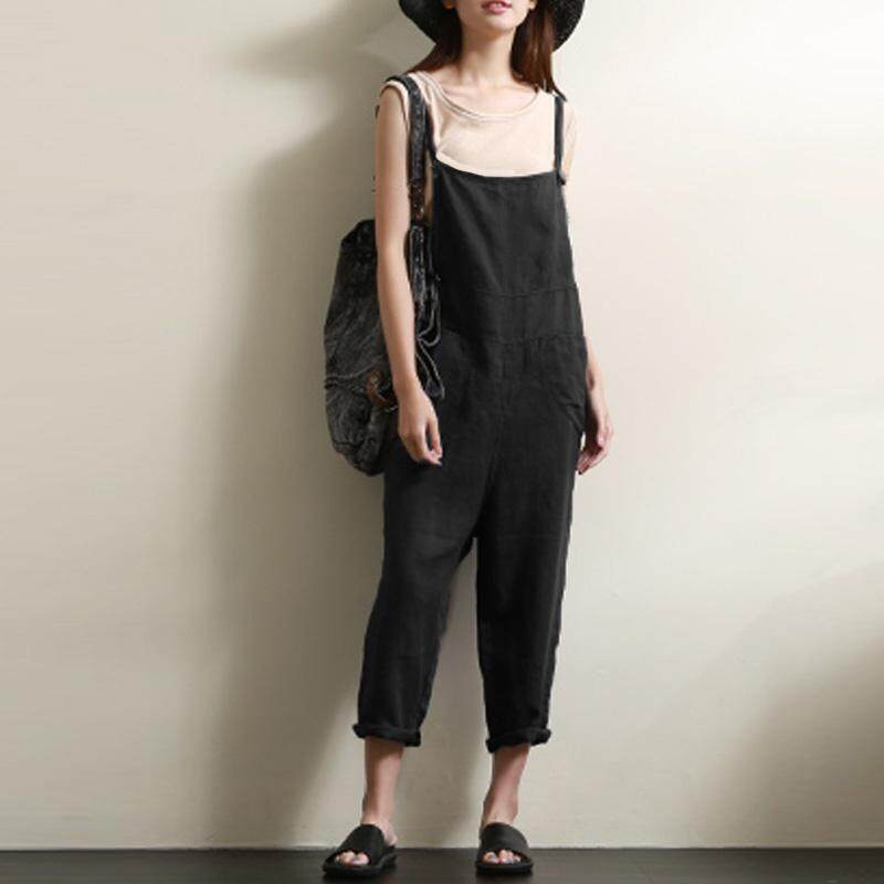 spaghetti strap dungarees