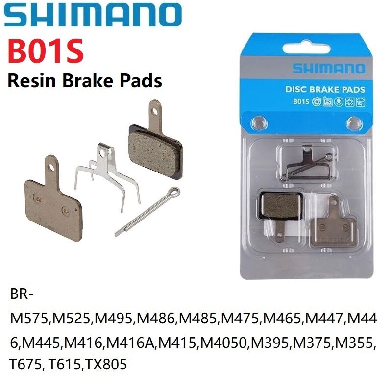 Shimano má phanh đĩa nhựa b01s cho br mt200 m315 m365 m485 tx805 m445 m395 m575 m475 m416 m396 m525 m465 kèm hộp