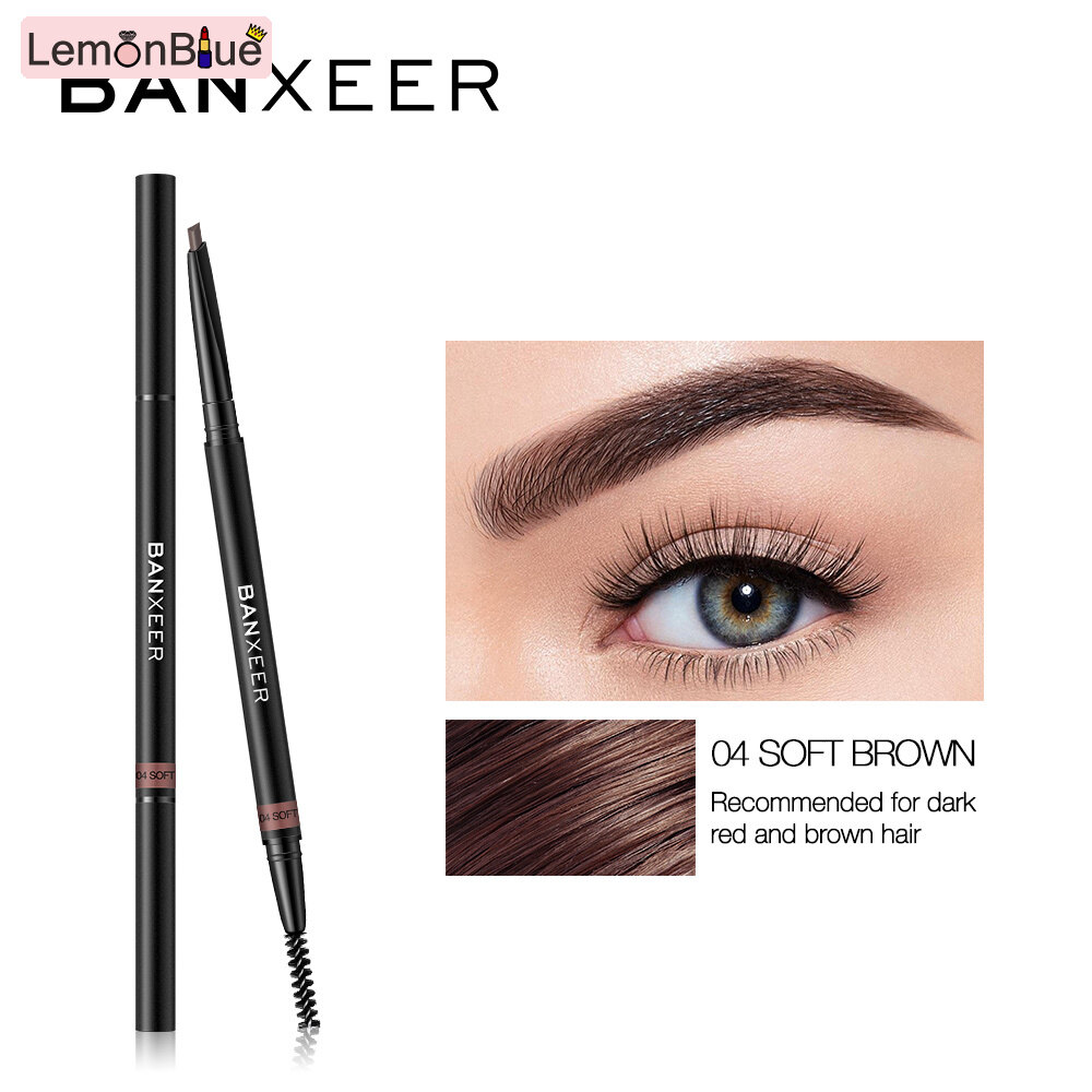 Gambar Precision Brow Pencil Ultra Fine Long Lasting Dual use Eyebrow Pencil with Brush For Women Girl Precision Brow Pencil Ultra Fine Long Lasting Dual use Eyebrow Pencil with Brush Ultra Fine Long Lasting