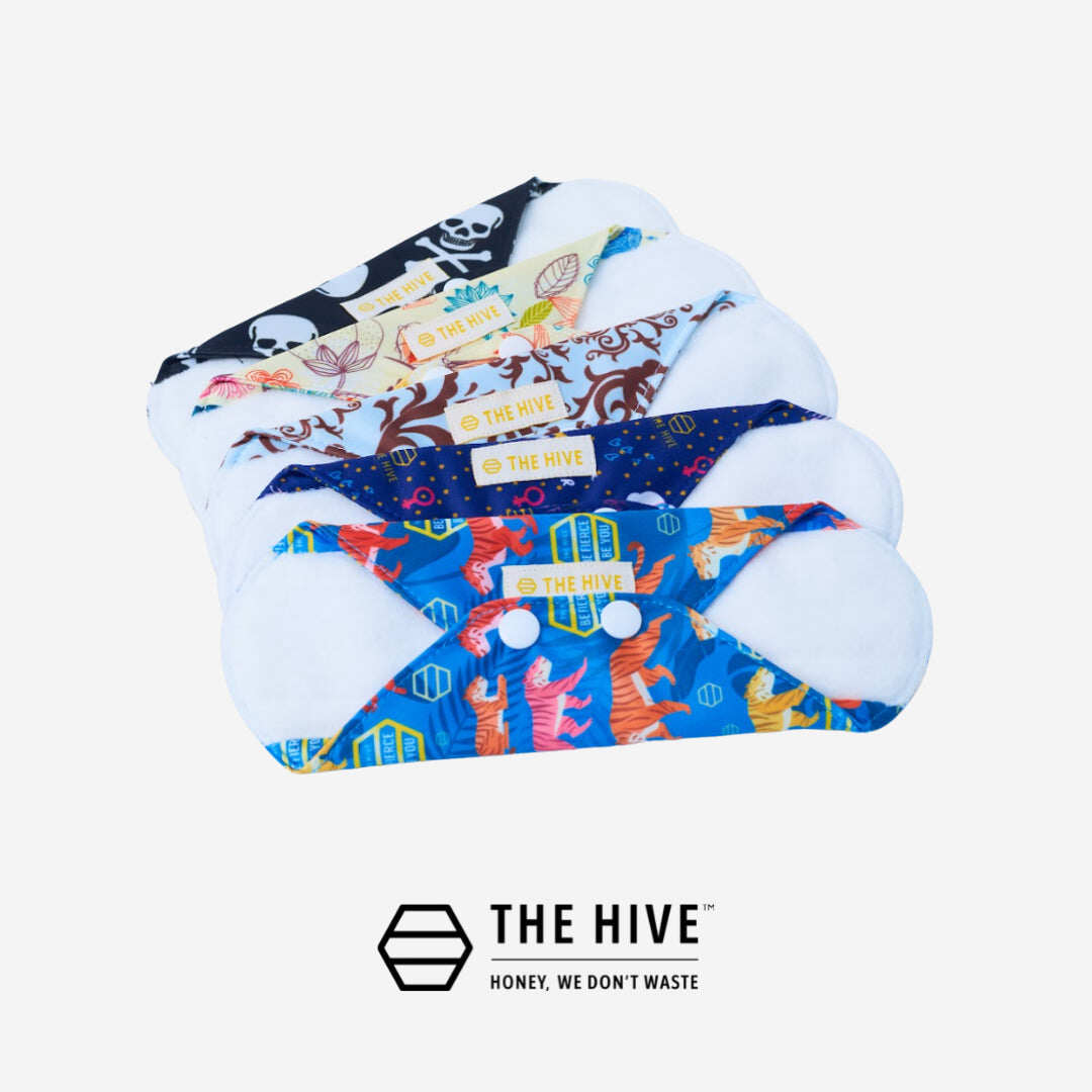 Gambar The Hive Waterproof, Reusable, Washable Sanitary Pad Menstrual Period (1pcs)