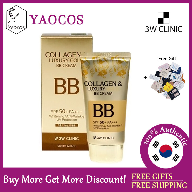 3W CLINIC Collagen & Luxury Gold BB Cream 50g