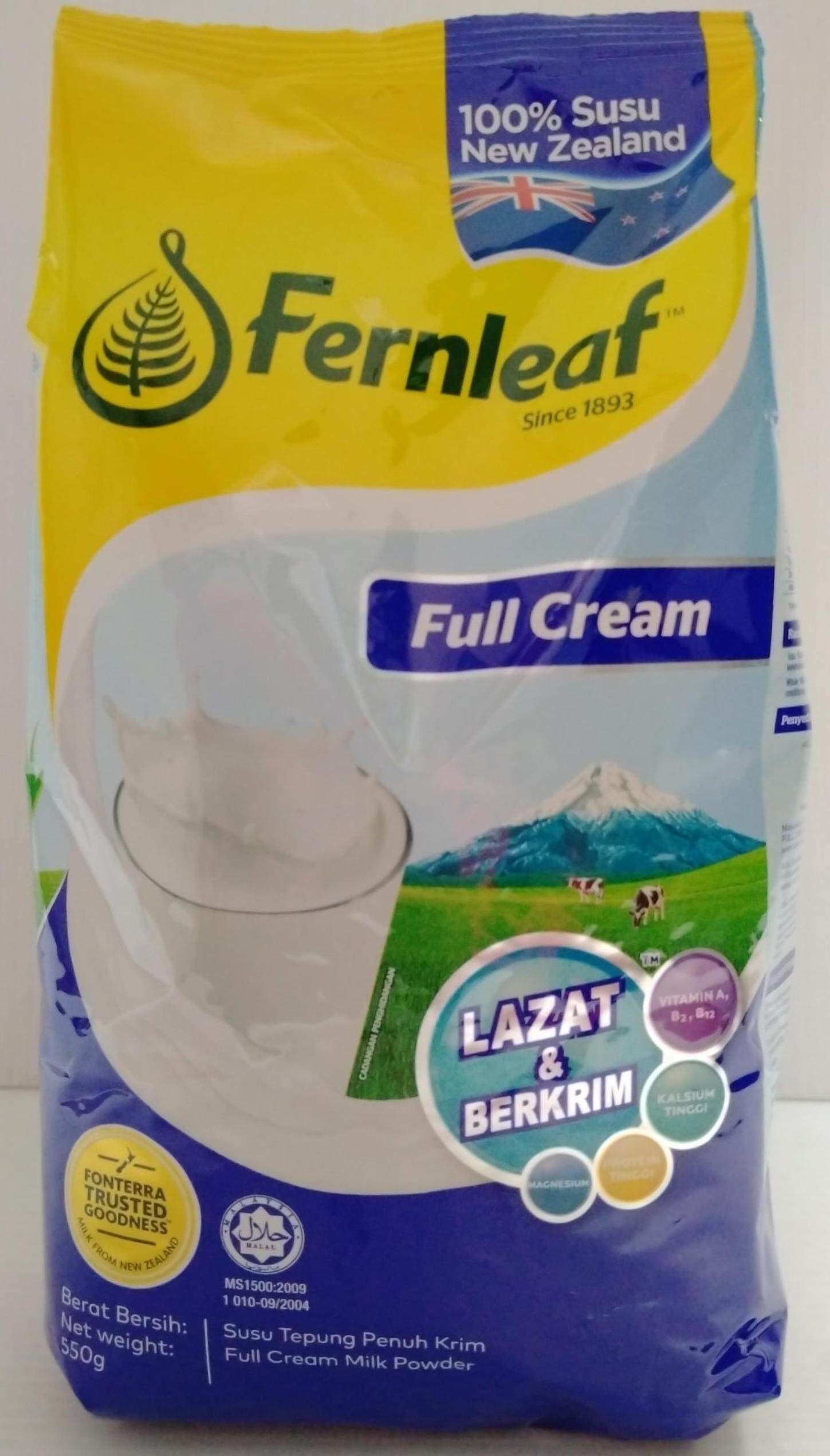 Susu Fernleaf Full Cream Harga Susu Fernleaf Full Cream / Fernleaf Full Cream 1 8kg Susu Tepung