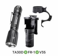 NEXTORCH TA30D Tactical Flashlight 2200 lumen One-Step Strobe Rechargeable Rescue flashlight Portable Duty search flashlight