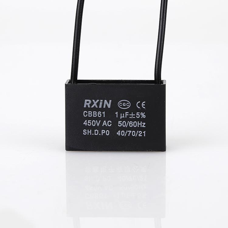 CBB61 Motor Start Capacitor – 2uf + 3.4uf, 450V, 3-Wire, ±5% Tolerance