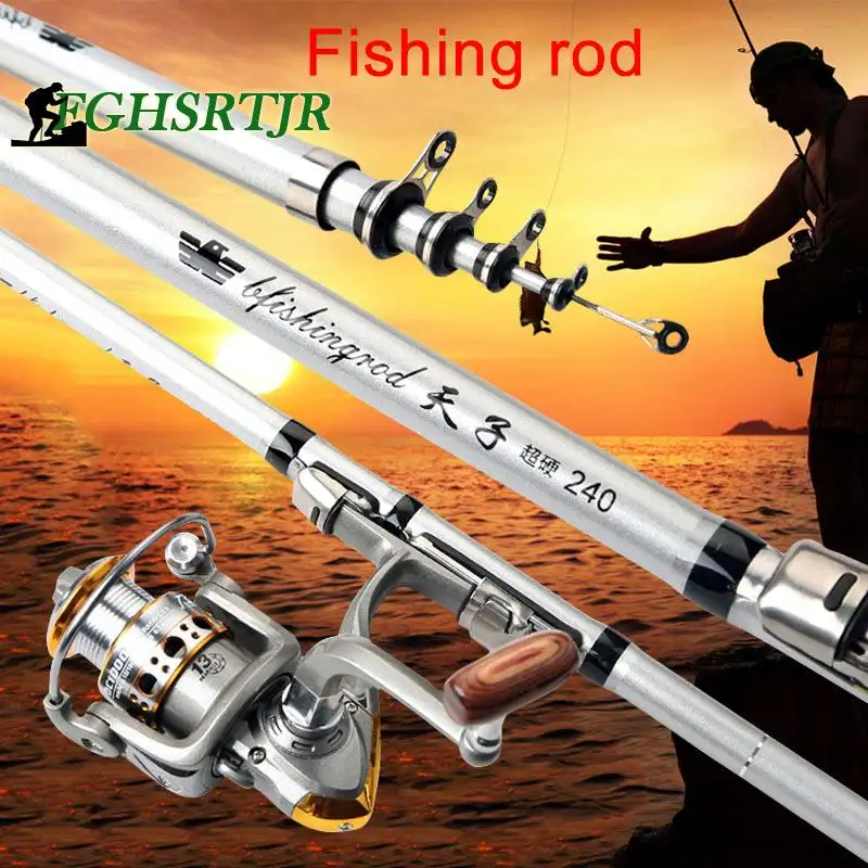 ocean fishing pole and reel