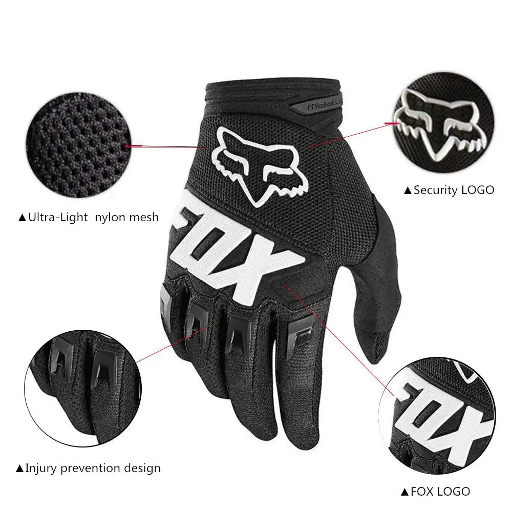 bmx fingerless gloves