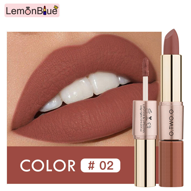 Gambar LemonBlue Beauty Makeup Long Lasting Matte Velvet Water Resistant Lip Stick Cosmetics
