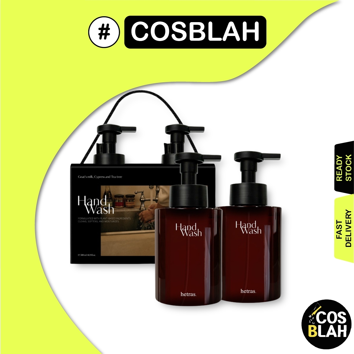 Hetras Bubble Hand Wash 515ml(2ea) - 7 Scents ราคา 811 บาท*ส่งฟรี