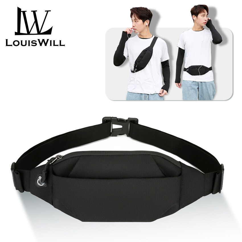 LouisWill shoulder bag for men Men Bag Multifunctional Chest Bag Fashion