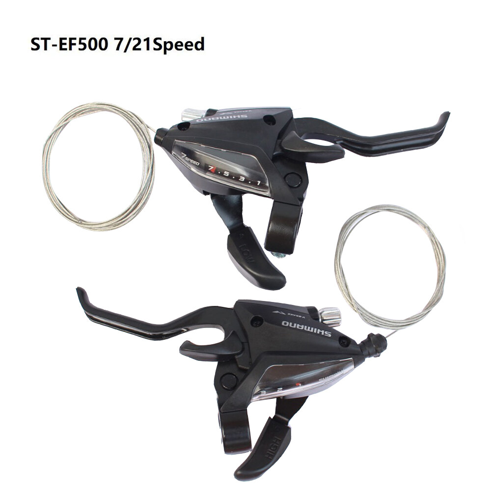 New Shimano ST-EF51-L 3 Speed MTB Bike Brake Levers Set Shifter 22.2mm Combo kit 