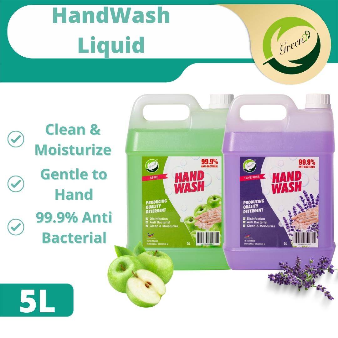 Gambar Green99 Apple   Lavender Anti Bacterial Handwash 5L