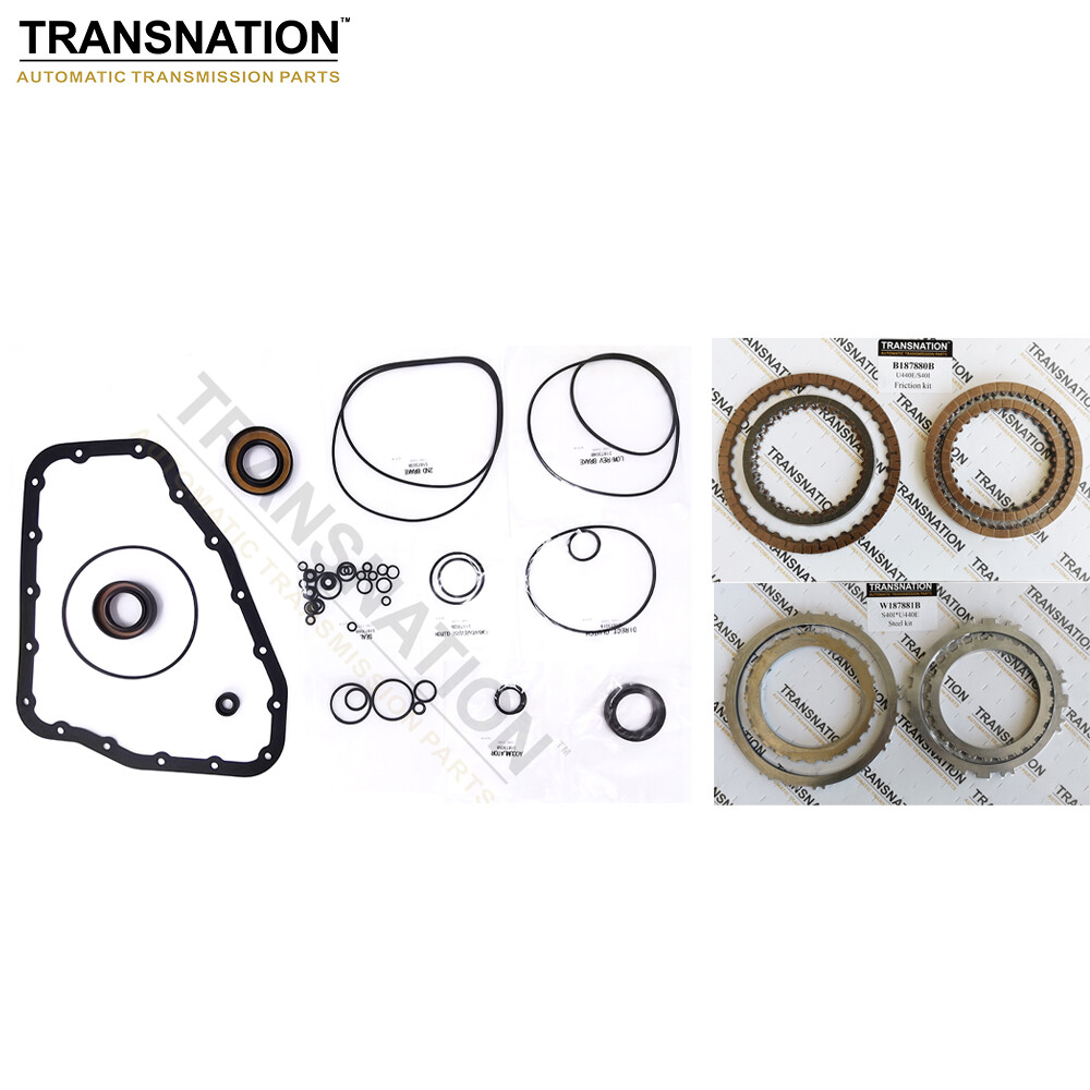 Transnation S40I TS-40SN U440E Auto Transmission Master Rebuild Kit Overhaul For CHRYSLER Car Accessories 2012-UP ราคา 1,310 บาท*ส่งฟรี
