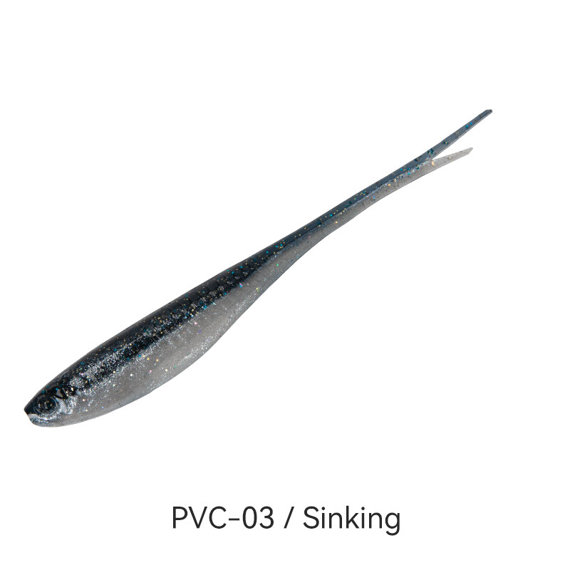 Kingdom Mồi Câu Cá SOFTWHALE Mồi Câu Cá Mềm Hai Màu Nhân Tạo Bằng Silicon Đuôi Chữ T 130Mm 180Mm