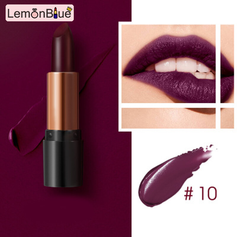 Gambar LemonBlue Velvet like Matte Lipstick Mist Sense Long Lasting Moisturizing High Pigmented Non stick Lipstick