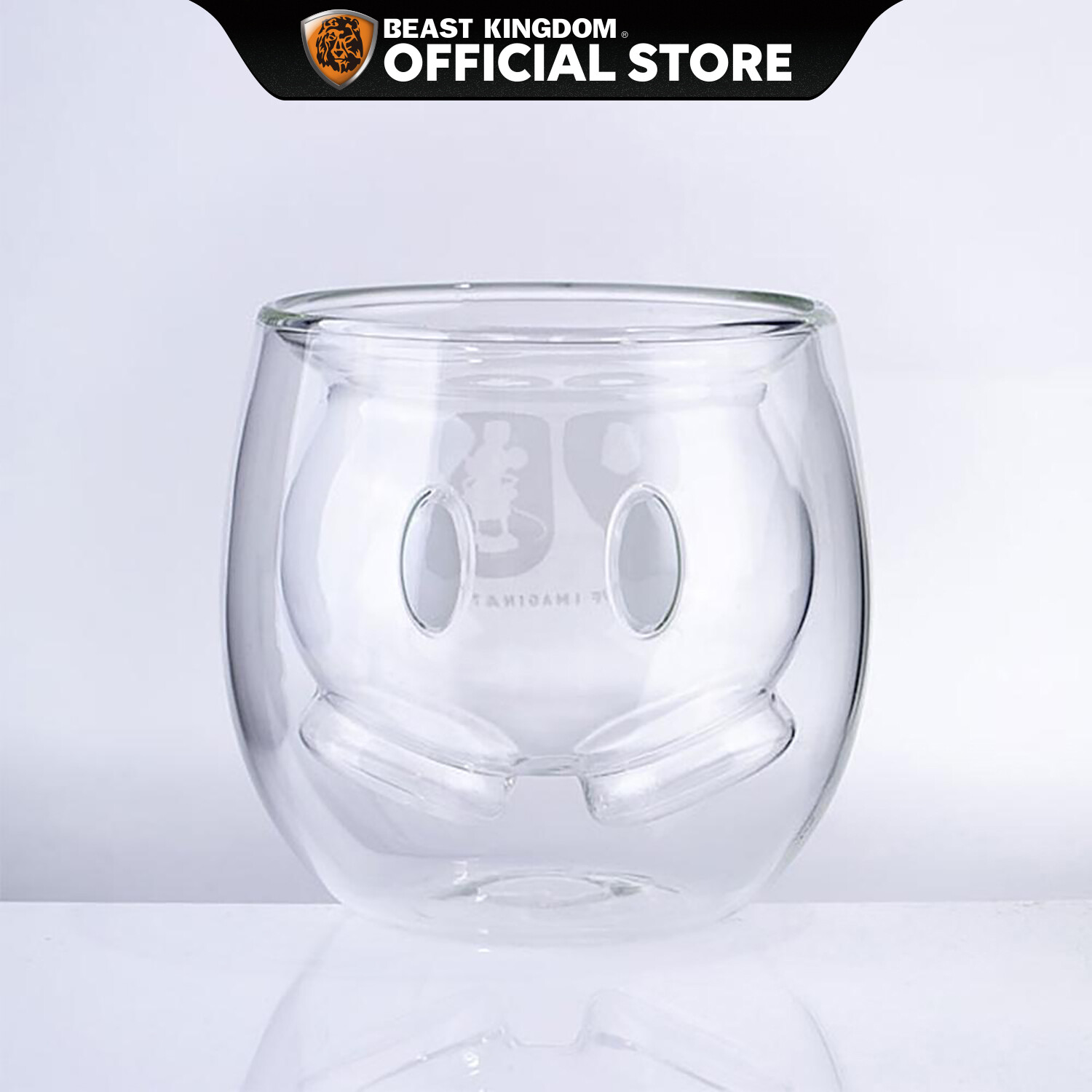 Gambar Beast Kingdom Disney Classic Mickey Series Mickey Pants Double Wall Glass Cup