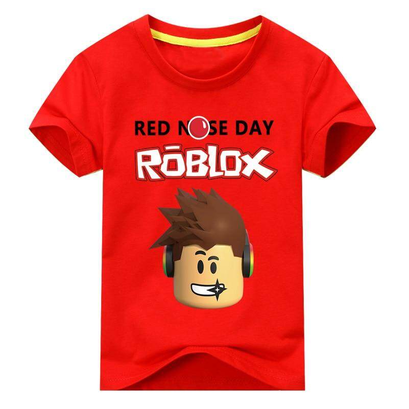 4 12t Game Roblox Print Kids T Shirt Summer Short Sleeve Boys Girls T ...