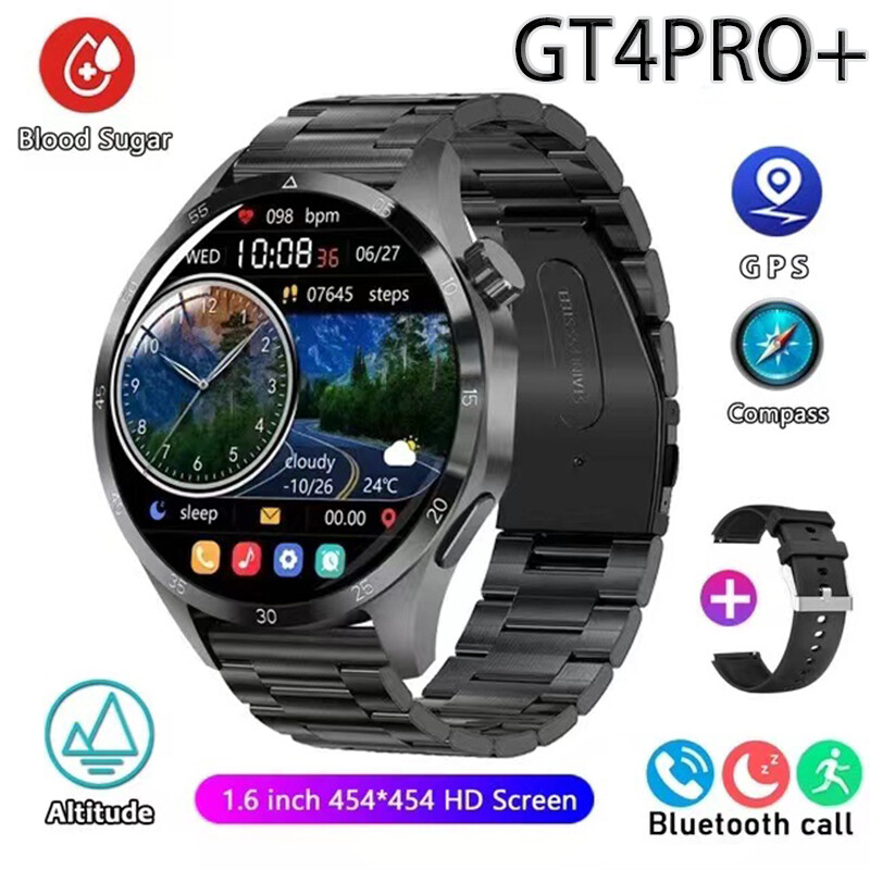 Đối với Huawei GT4 Pro + Đồng hồ thông minh Nam Nữ 1.6 "Màn hình HD Siri cuộc gọi bluetooth SmartWat