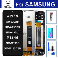 6.6 Màn hình LCD cho Samsung Galaxy A13 4G A135 SM-A135F/M13 4G M135 SM-M135F Hiển thị màn hình cảm ứng số hóa thay thế + công cụ