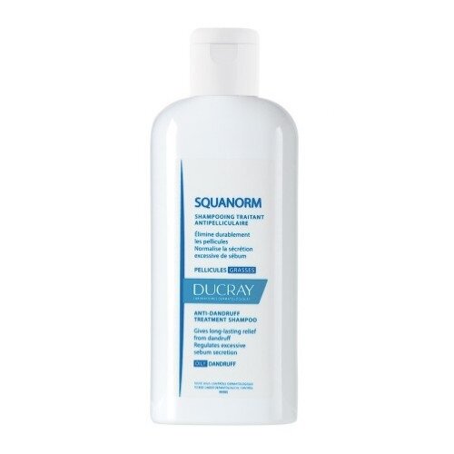 Gambar Ducray Squanorm Anti Danruff treatment shampoo oily dandruff 200ml