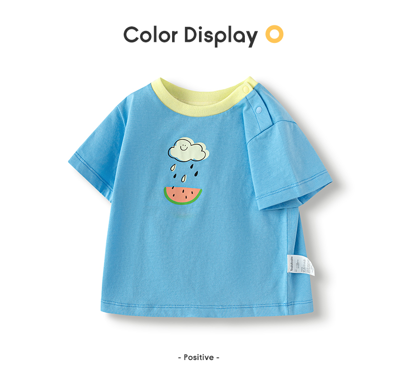 バラバラ ベビーTシャツ 半袖 肌に優しいトップス 男の子 女の子 2025年新作 夏 快適 かわいい