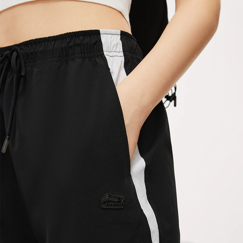 LI-NING Sports Trend Series Sports Classic Women's Sports Pants Women Sports Trousers Professional Sports AYKU366 Legit Official Store · v2