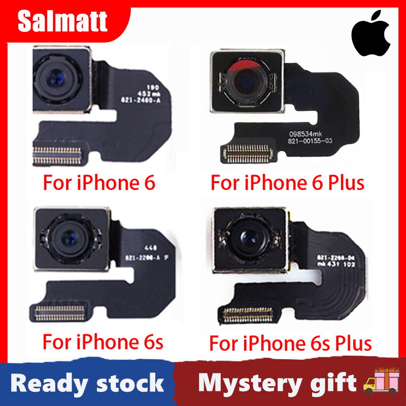 Salmatt camera phía sau Camera sau Kỷ Nguyên cho iPhone 6 6S 6S cộng với 6plus Camera sau Kỷ Nguyên với cáp dẻo 100% thử nghiệm điện thoại di động các bộ phận Camera sau mô-đun linh kiện sửa chữa cho iPhone 6 6S 6S cộng với 6plus