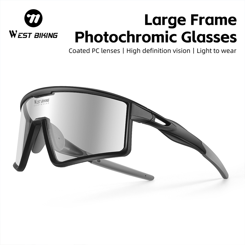 WEST BIKING Photochromic Glasses Unisex Cycling Glasses Polarized Driving Eyewear Anti-UV Fishing Bike Goggles Giá 513,802 Đồng*Miễn phí vận chuyển
