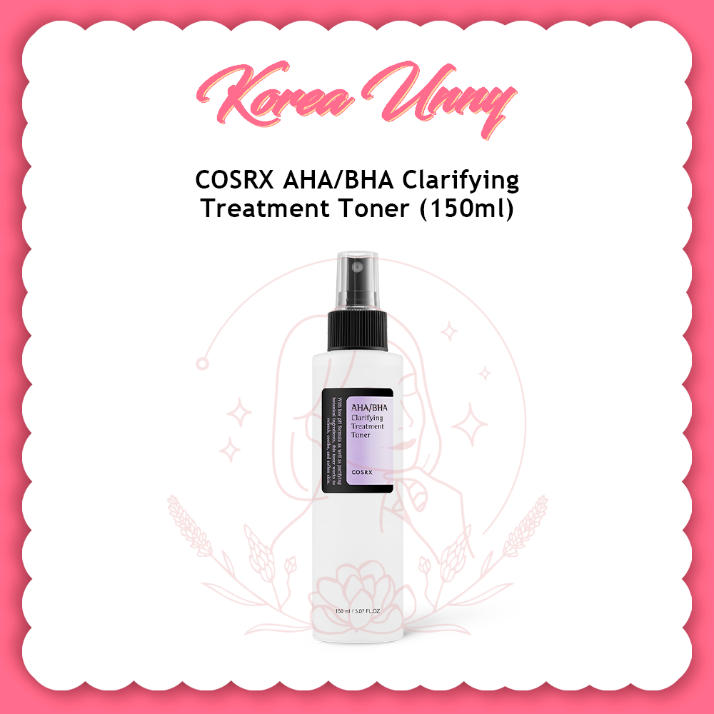Nước hoa hồng aha/bha clarifying treatment