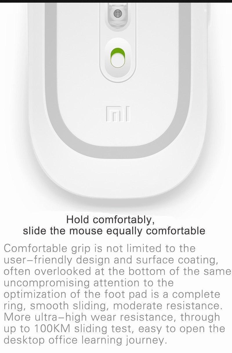 Original Xiaomi Mi Wireless Mouse Portable Mice Remote Wireless Optical Bluetooth 4.0 RF 2.4GHz Dual Mode Mini Mouse For Windows (12)