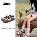 Jeep tinh thần 1941 estd mùa hè mới miệng nông Giày đơn với đáy phẳng và chống trượt đế mềm ngoài trời thường ngày thể thao giày nữ