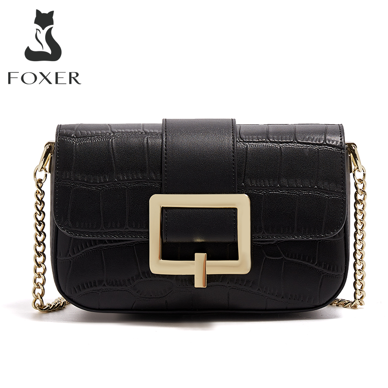 FOXER bags for women original brand sling bags women latest Chain bag women Cross Body & Shoulder Bags ราคา 1,266 บาท*ส่งฟรี