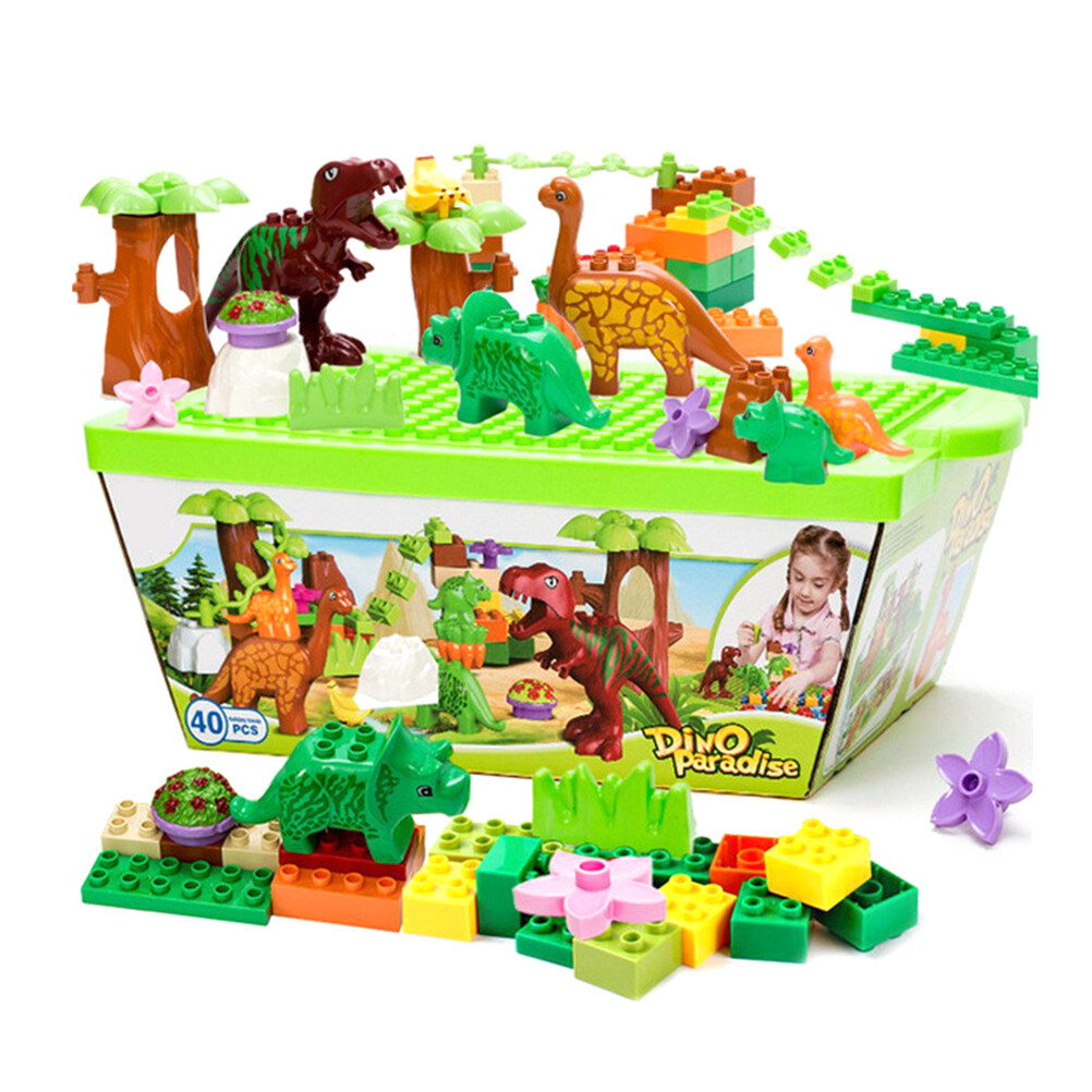 dinosaur building set