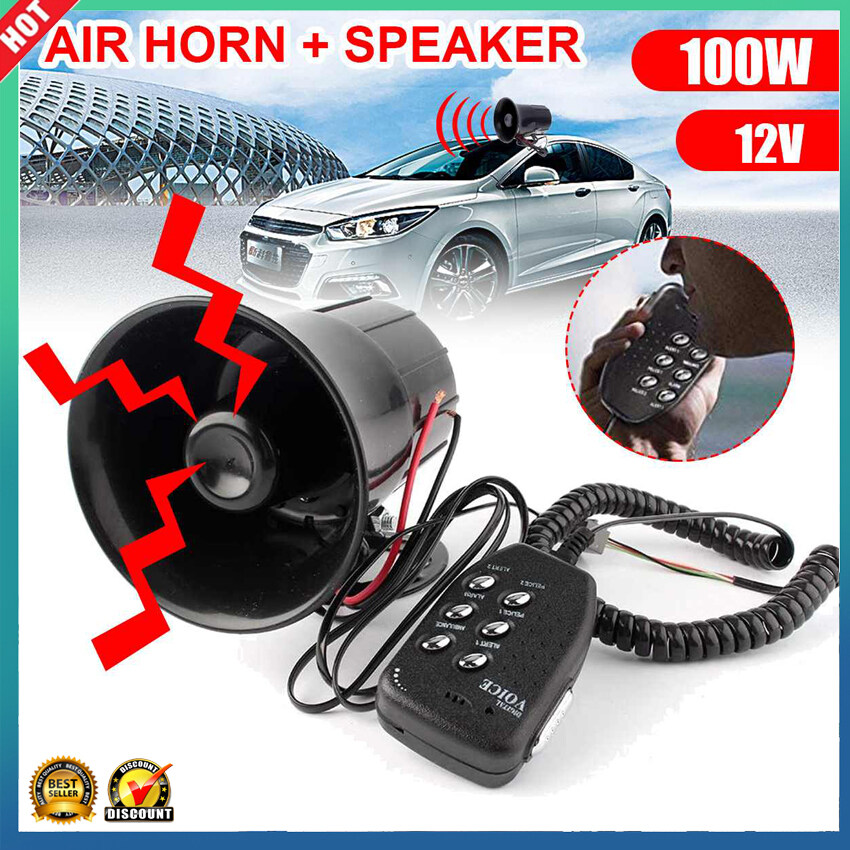 ⭐️【Chất lượng cao+Có sẵn hàng】⭐️MA Còi Lớn Âm Thanh DC 12V 100W 6 Phổ Biến Cho Xe Máy Ô Tô Xe Tải, T