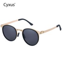 แว่นกันแดดโพลาไรซ์ Cyxus ที่มีการคุ้มครอง UV400เลนส์ TAC ระดับพรีเมียม + กรอบที่ทันสมัยสมบูรณ์แบบสำหรับการเดินทางท่องเที่ยวและ P1320ตกแต่งถนน
