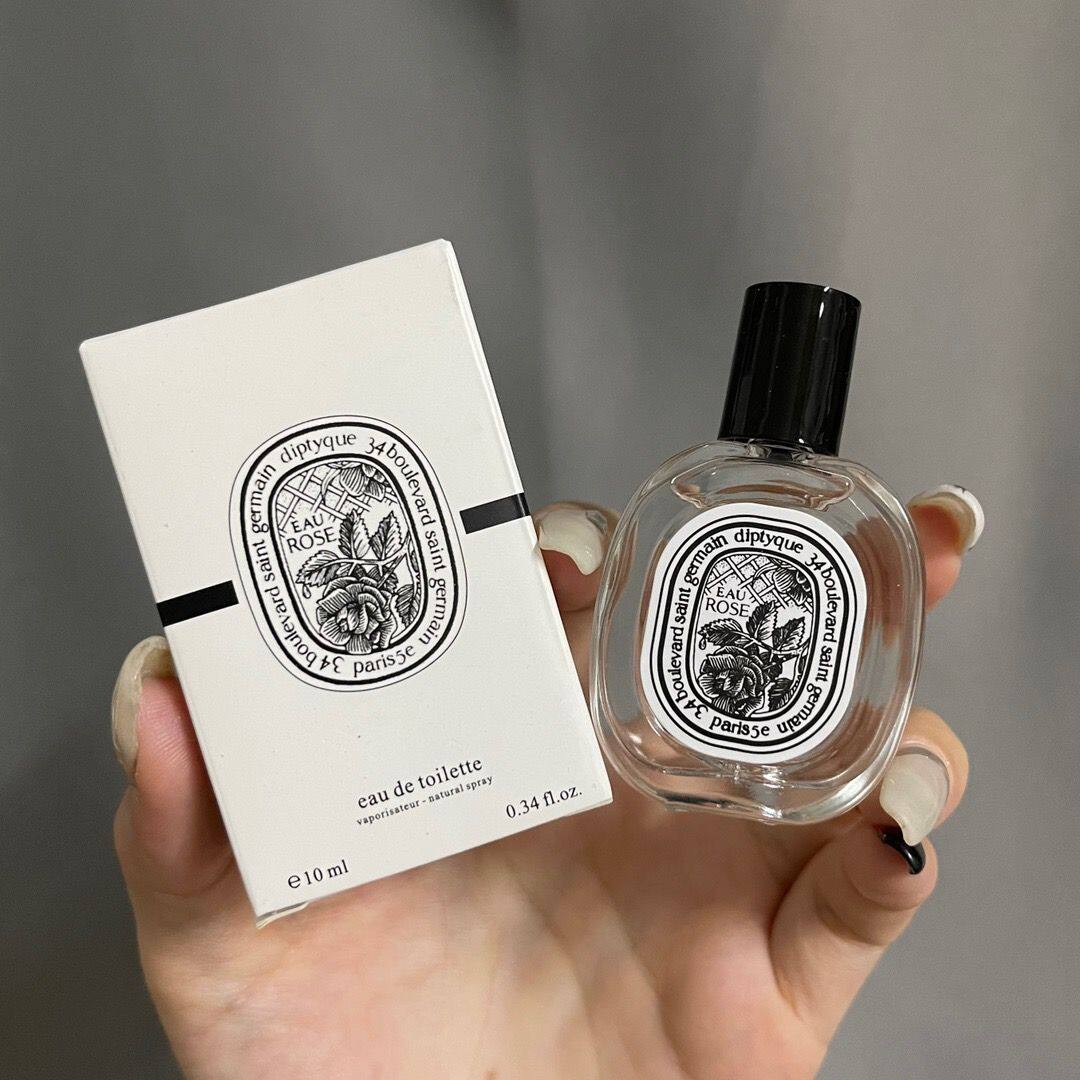 Ready Stock Diptyque Eau Rose Mini Perfume Miniature EDT 10ml