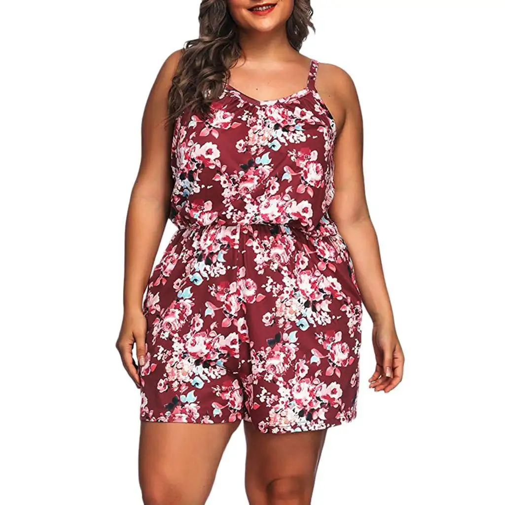 short jumpsuit for plus size