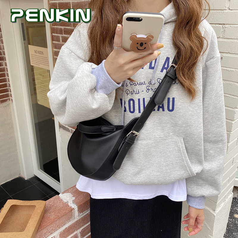 Túi Đeo Vai Nữ Penkin Thời Trang Hàn Quốc Túi Đeo Chéo Túi Yên Ngựa Cho Bé Gái