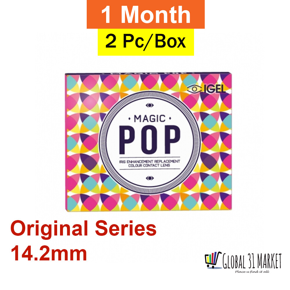 Magic Pop Basic Series 14 5mm 1 Month Color Contact Lens Igel 2pcs Box Lazada