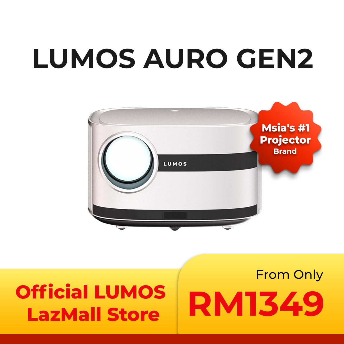 LUMOS AURO GEN2 Harga 1,281 Ringgit*Penghantaran Percuma