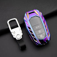 Nhôm xe hợp kim vỏ bọc chìa khóa Keychain Trường Hợp Bảo Vệ Cho Toyota Corolla Chéo 2020-2023 2024 Phụ Kiện Sửa Đổi Nội Thất Sản Phẩm